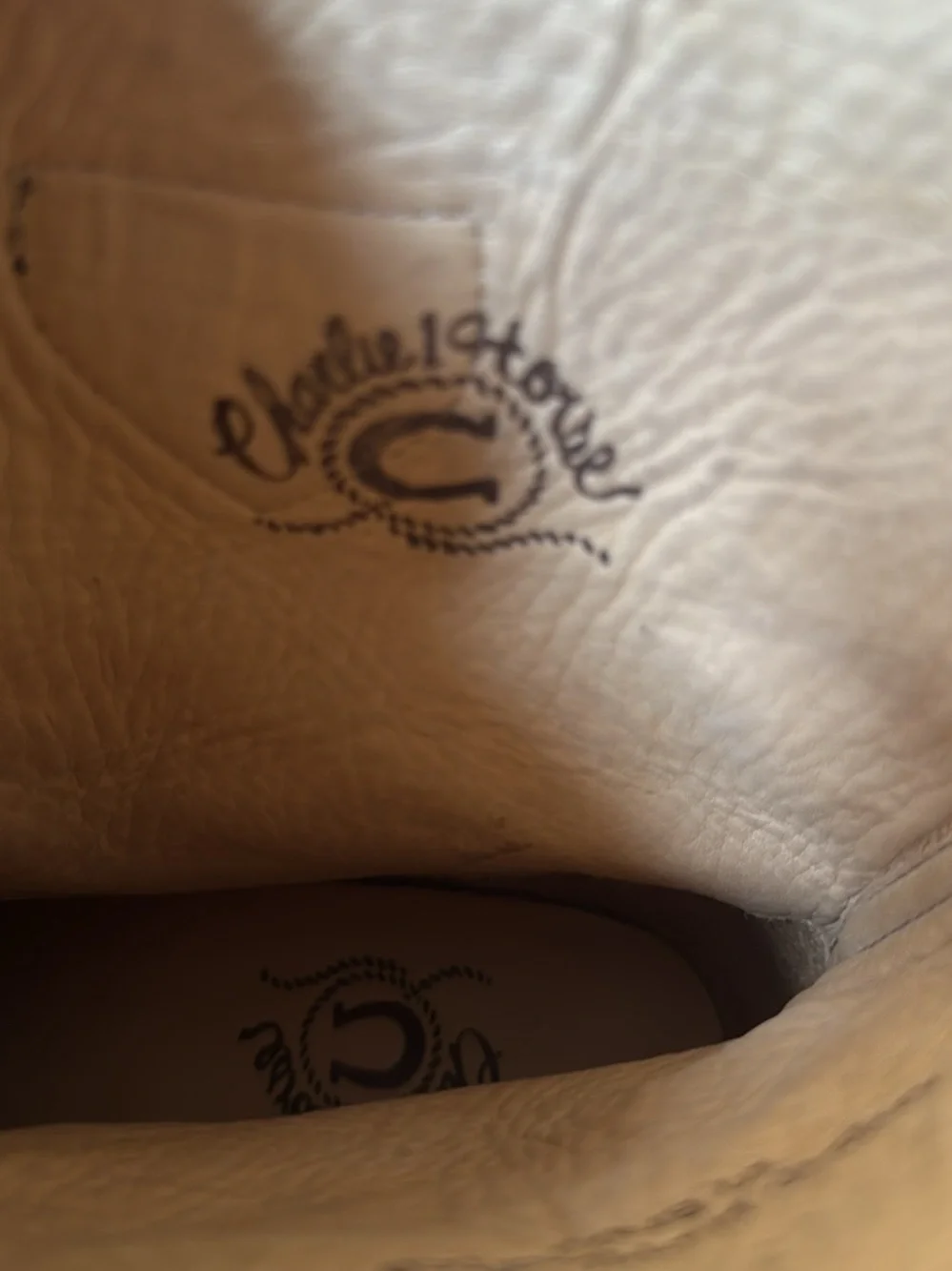 Charlie Horse vintage Boots leather